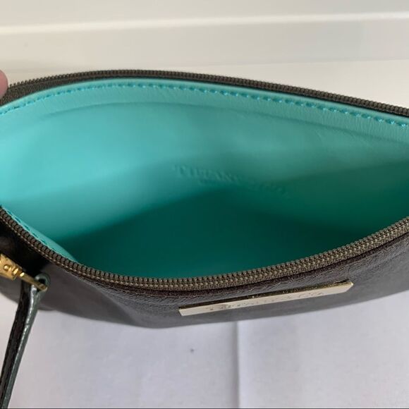Tiffany & Co. Bronze Leather Pouch/Clutch - Picture 11 of 15
